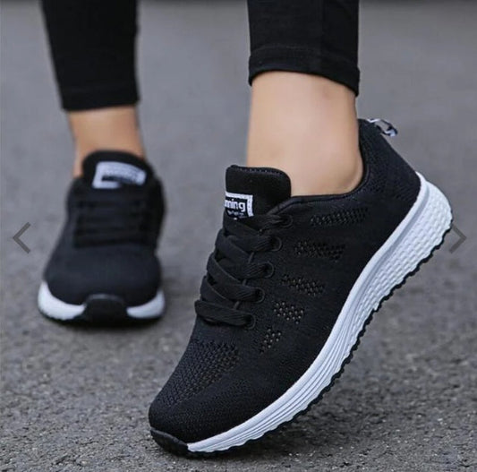 Damen Laufschuhe Atmungsaktiv Komfort Freizeit Sneaker Sportlich
