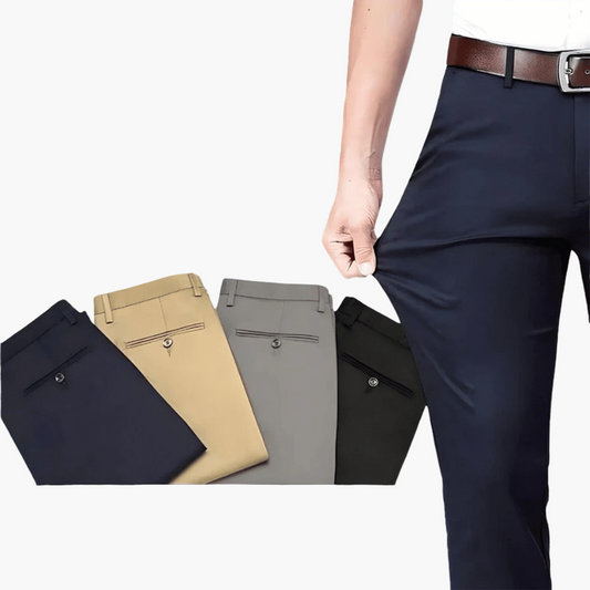 Herren Stretch Businesshose – Moderne Anzughose für Büro & Alltag
