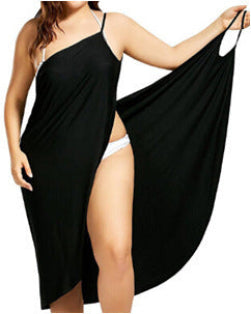 Betty – Plus Size Strandrock mit Trägern