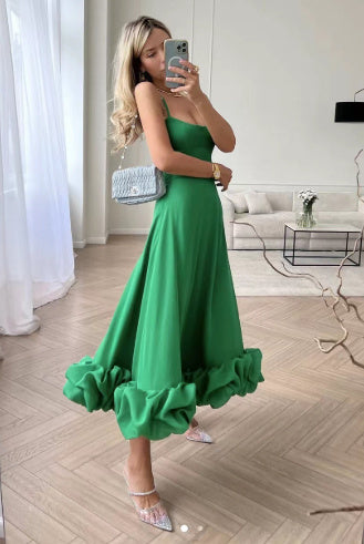 Jacqueline – Dreidimensionaler Blumenschwingrock mit A-Linie