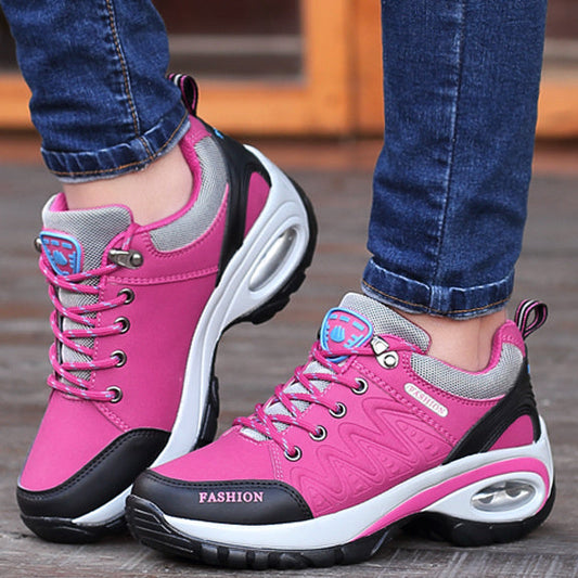 Sandra – Damen-Sneakers mit Luftkissen und Plateau-Design