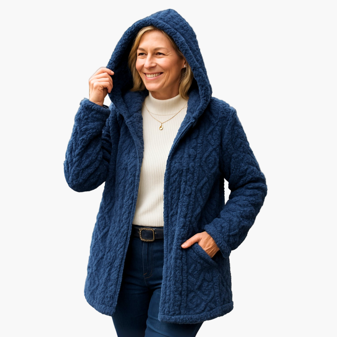Damen Kapuzenjacke Modern Freizeit Komfort
