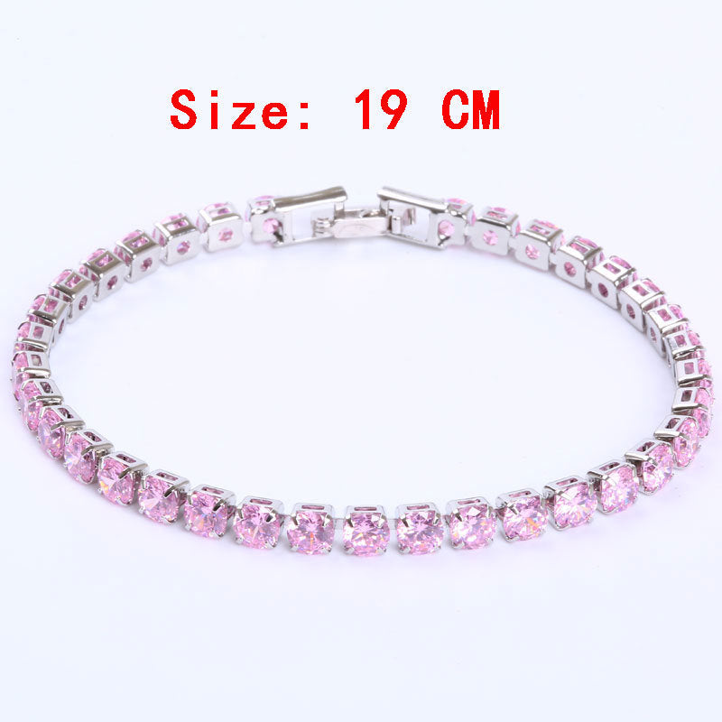 Jacqueline – Einfaches Gang-Dreh-Zirkonarmband