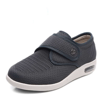 Damen Komfort Freizeit Sneakers mit Klettverschluss – Atmungsaktive Walkingschuhe für Alltag & Spaziergänge