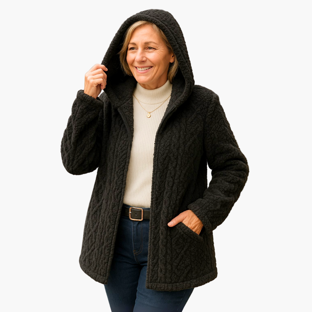 Damen Kapuzenjacke Modern Freizeit Komfort