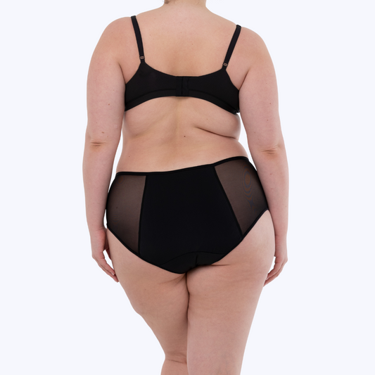 Julie – Frauen Auslaufsichere Taillenhohe Unterhose