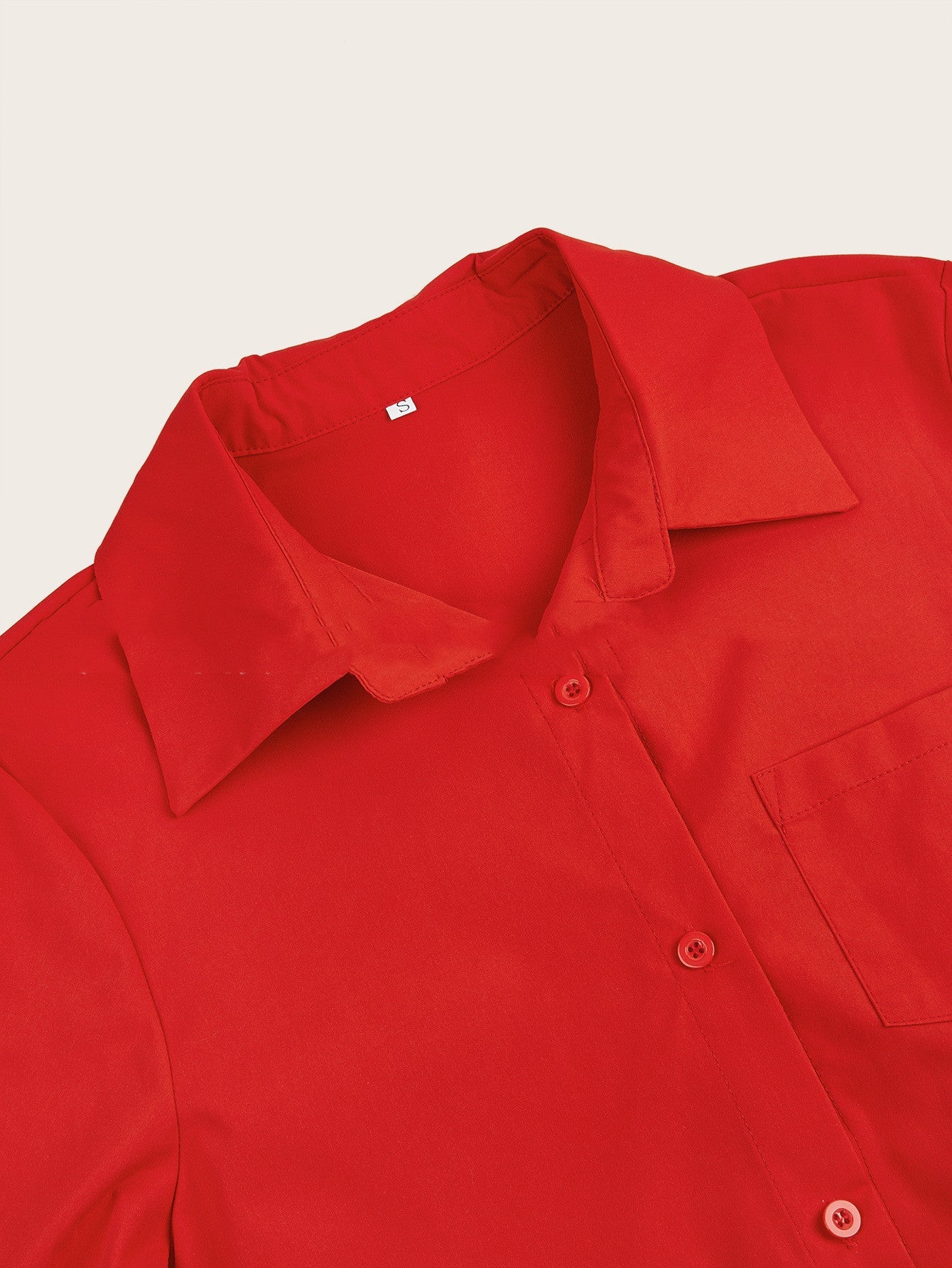 Damen A-Linien Hemdblusenkleid mit Polo-Kragen – Lässiges Midikleid für Alltag und Freizeit