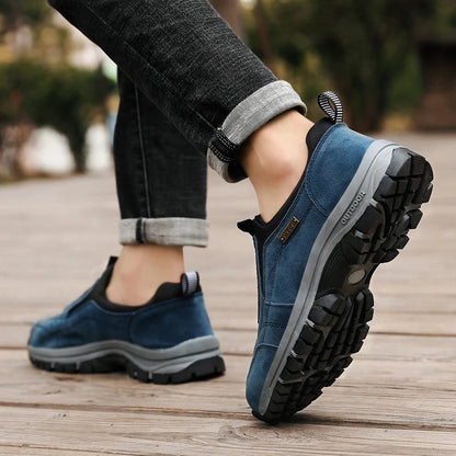 Herren Orthopädische Outdoor Wanderschuhe – Bequeme Slipper für Alltag & Freizeit