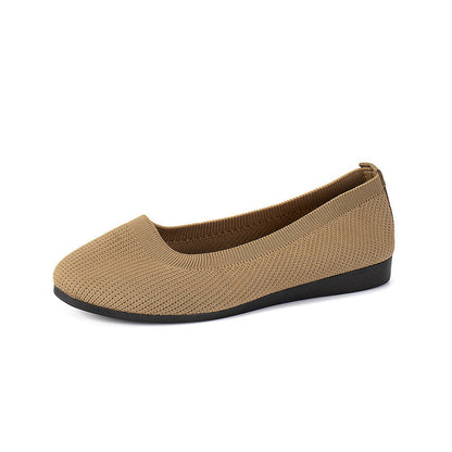 Marie – Runde Zehen Flache Damen Pumps