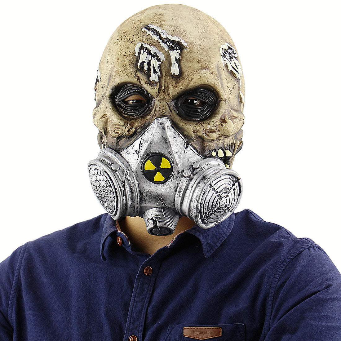 Halloween Vampir-Dämon Maske für Erwachsene – Gruselige Verkleidung für Halloween-Partys & Kostüm-Events