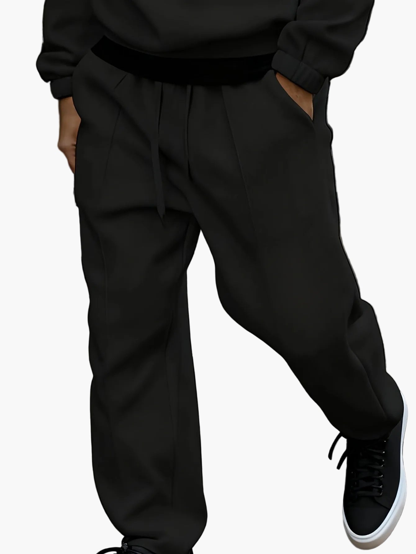 Herren Freizeit Trainingsanzug mit Reißverschluss – Modischer Streetwear Jogginganzug für Alltag und Sport