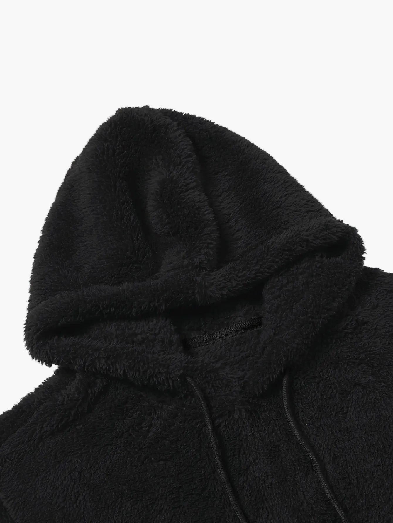 Herren Fleece Hoodie Jogginganzug Zweiteiler – Winter Freizeit Trainingsanzug mit Kapuze und Tasche