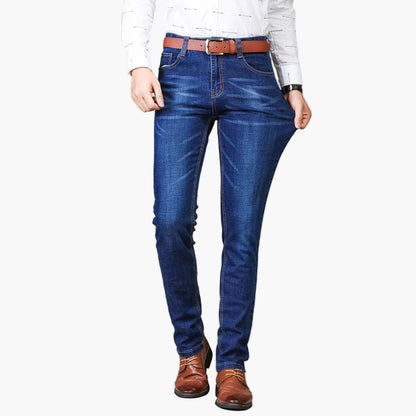 Herren Stretch-Jeans – Bequeme Alltagsjeans im klassischen Stil für Arbeit und Freizeit