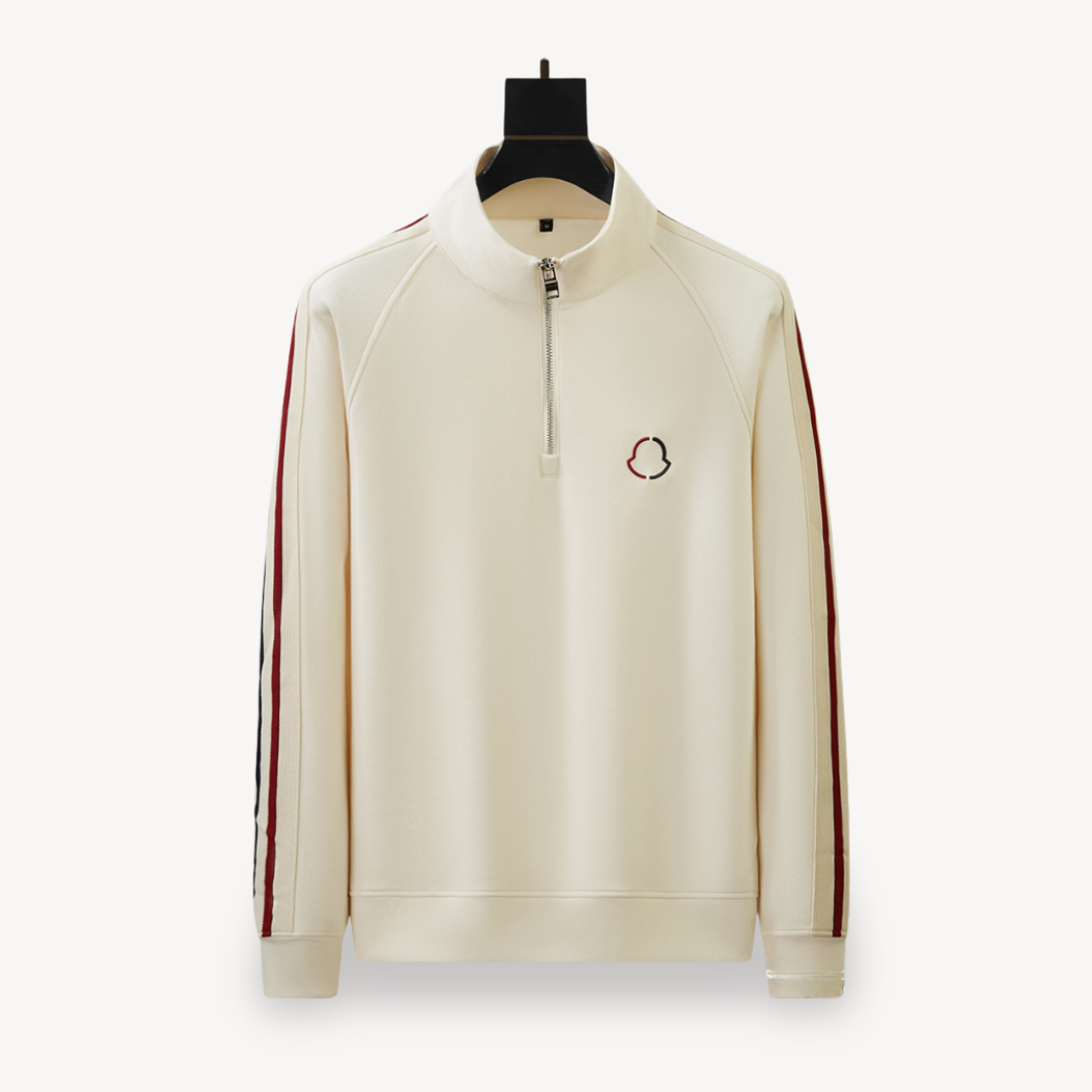 Herren Jogginganzug Modern Sportlich Freizeit – Stilvolles Trainingsset mit Half-Zip und Komfort