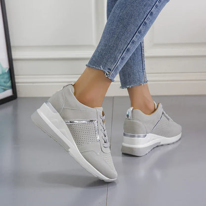 Damen Orthopädische Sneaker mit Keilabsatz – Komfortable und Modische Freizeitschuhe