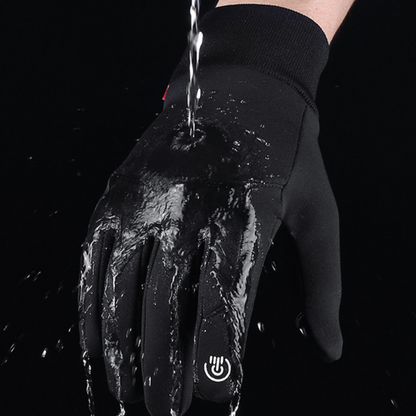 Herren Touchscreen Winterhandschuhe – Funktionale Outdoor-Handschuhe für Smartphone-Bedienung und Sport