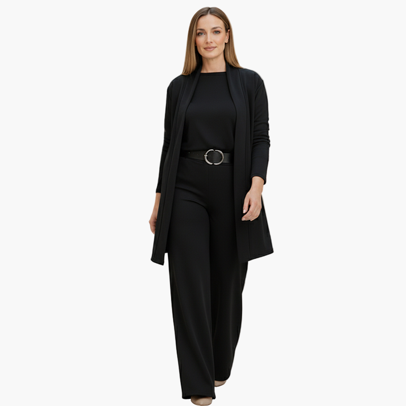 Damen Business Set – Elegantes Dreiteiliges Outfit für Büro und Alltag