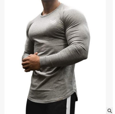 Charlie – Langärmliges Sport T-Shirt für Herren mit schnelltrocknendem Material