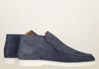 Calvin – Retro Flache Knöchellange Herrenslipper