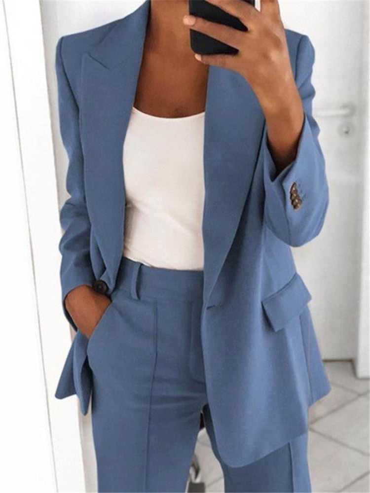 Tara – Eleganter Damenblazer mit Polo-Kragen
