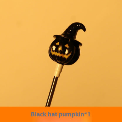 Halloween Leuchtender Handkurbelstab für Kinder – Party- und Dekorationsspaß