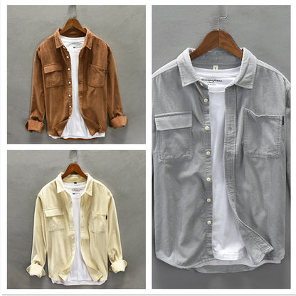 Jack – Lässige Herrenjacke aus Baumwolle mit langen Ärmeln