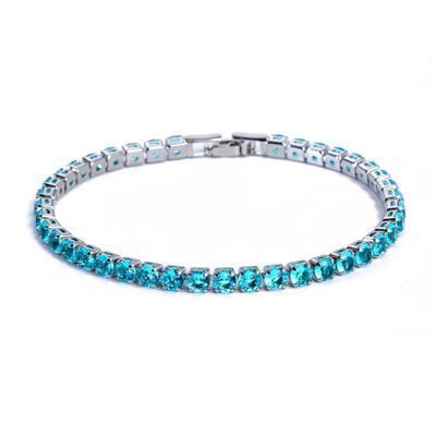 Jacqueline – Einfaches Gang-Dreh-Zirkonarmband