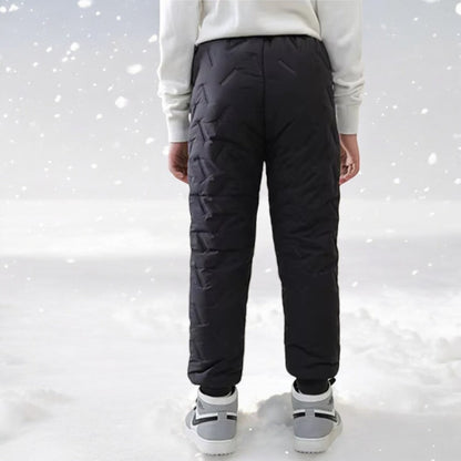 Kinder Outdoor Winter Thermohose – Wasserdicht & Gefüttert für Jungen und Mädchen – Sportliche Schneehose für Aktivitäten