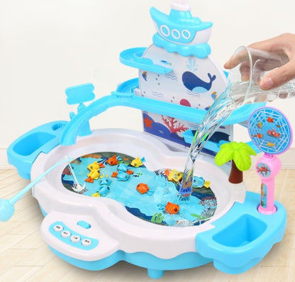 Elektrisches Angelspielzeug für Kinder – Musik-Spielset mit Lernfunktion und Wasserspaß