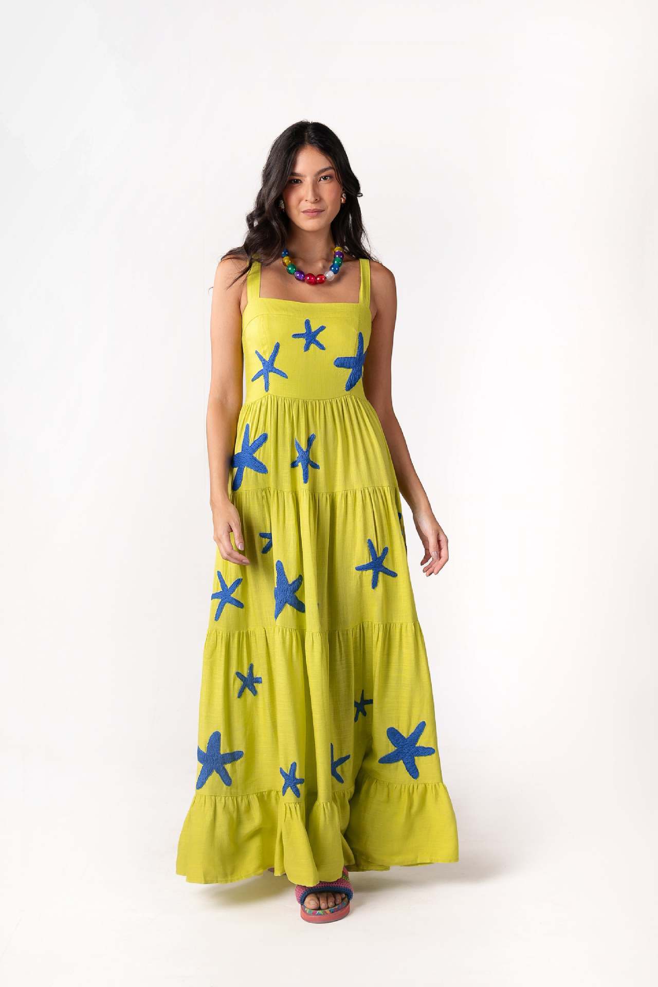 Kelly – Langes Strandkleid für Damen