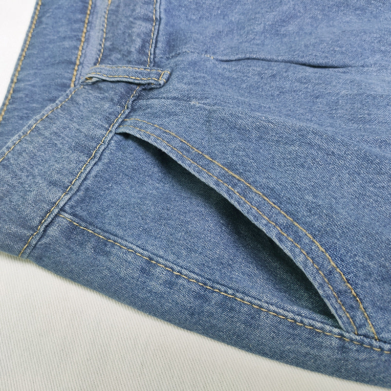 Mandy – Nostalgische Jeans für Frauen mit hoher Taille und schlankem Erscheinungsbild