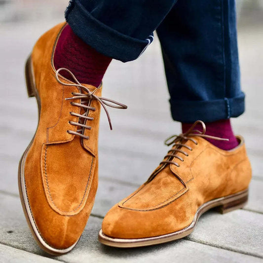 Ron – Elegante Herren-Lederschnürschuhe im britischen Stil