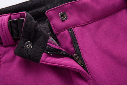 Damen Outdoor Wanderhose Softshell – Trekking, Wandern & Klettern, Funktionell & Wasserdicht