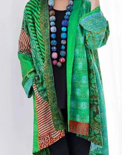 Phoebe – Langärmelige bedruckte Jacke