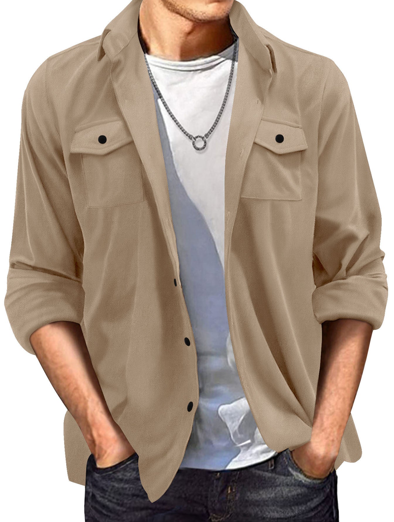 Gilbert – Herren-Lederjacke im europäischen und amerikanischen Stil