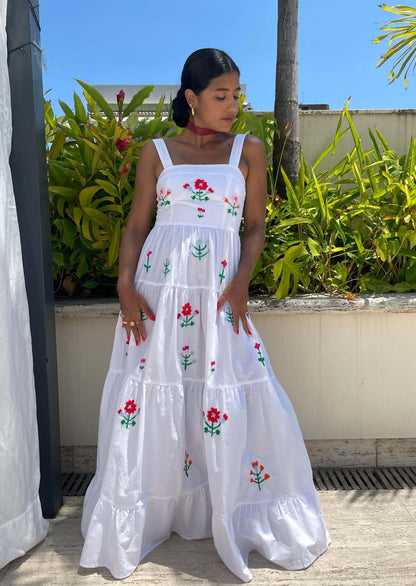 Kelly – Langes Strandkleid für Damen