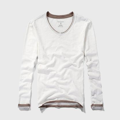 Arthur – Japanischer Herren-Langarmshirt im Frühlingsstil