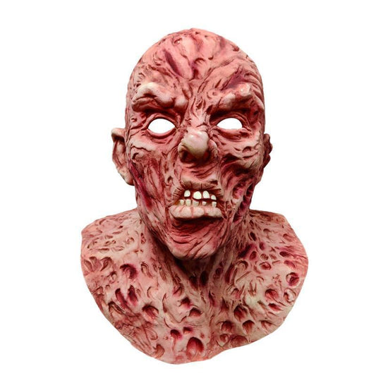 Halloween Herren Freddy Horror-Maske – Latex Kostüm für Erwachsene