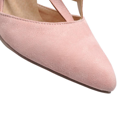 Helen – Hochhackige Cutout-Römerschuhe