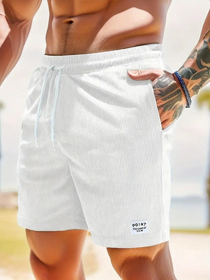 Guy – Sommer Kord Sportshorts mit Kordelzug für Herren