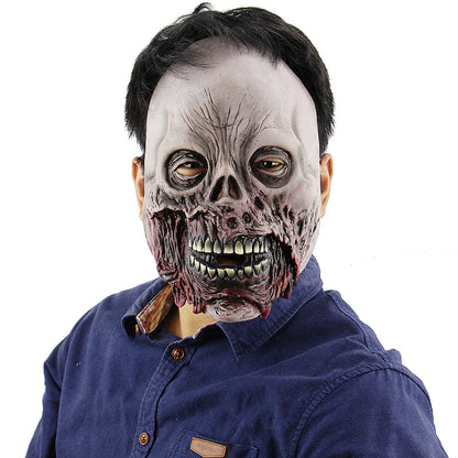 Halloween Vampir-Dämon Maske für Erwachsene – Gruselige Verkleidung für Halloween-Partys & Kostüm-Events
