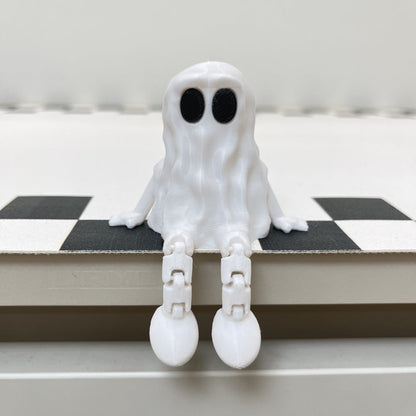 Halloween Geist Dekofigur – 3D-gedruckte Spukfigur für Party und Gruseldeko