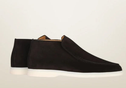Calvin – Retro Flache Knöchellange Herrenslipper