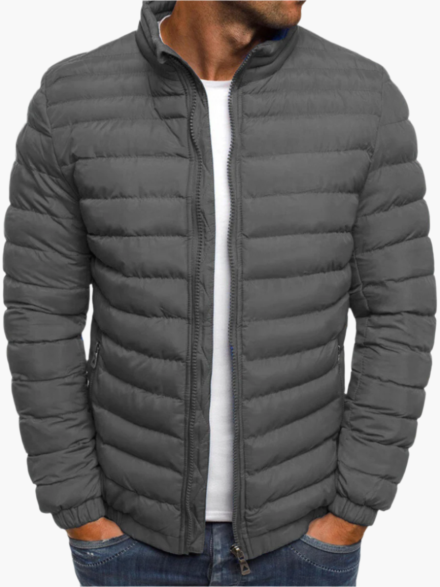 Herren Steppjacke Modern Freizeitjacke Eleganter Look für Alltag und Outdoor