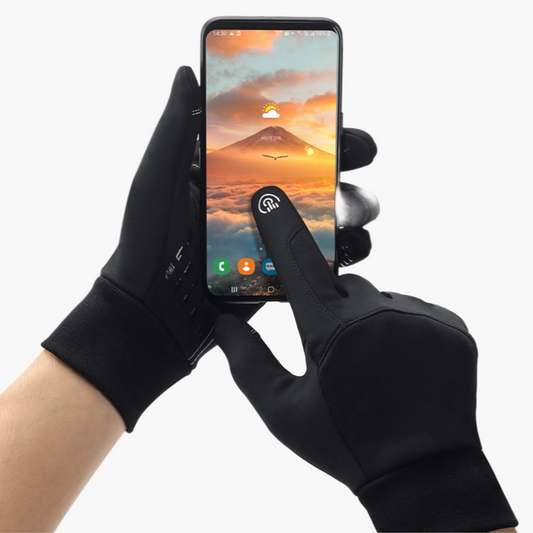 Herren Touchscreen Winterhandschuhe – Funktionale Outdoor-Handschuhe für Smartphone-Bedienung und Sport
