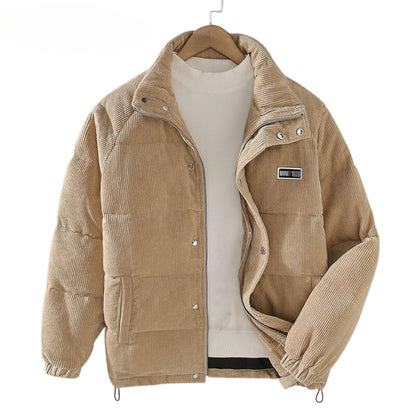 Herren Winter Steppjacke – Stilvolle Outdoor Jacke für kalte Tage