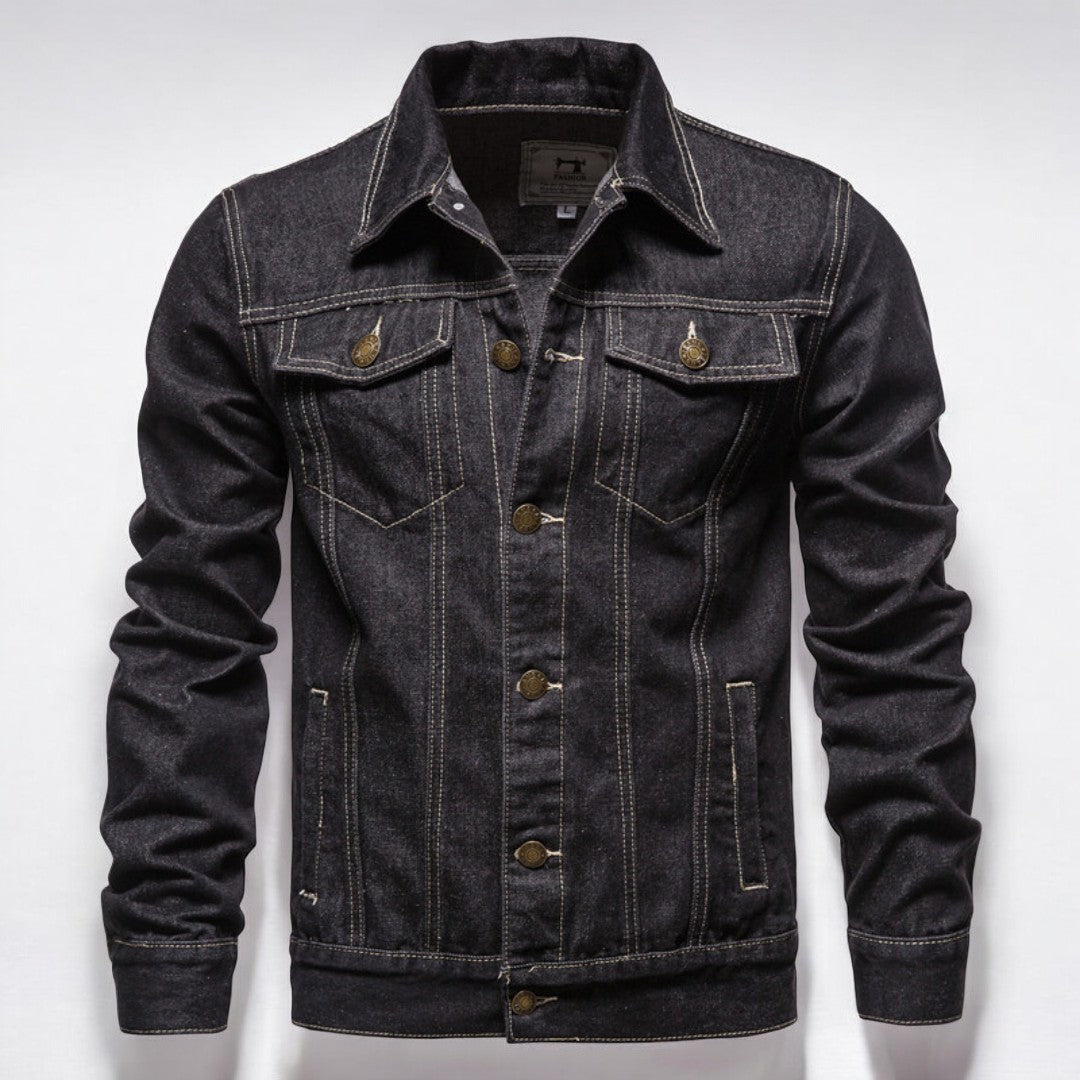 Herren Denim Jeansjacke – Klassischer Allrounder im modernen Stil
