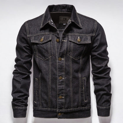 Herren Denim Jeansjacke – Klassischer Allrounder im modernen Stil