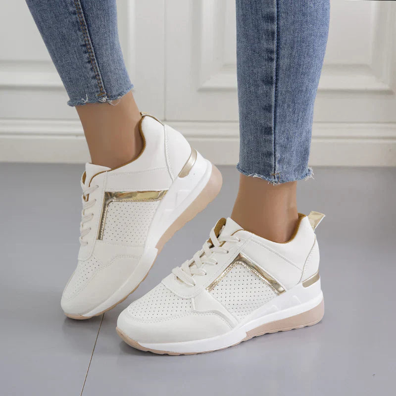 Damen Orthopädische Sneaker mit Keilabsatz – Komfortable und Modische Freizeitschuhe