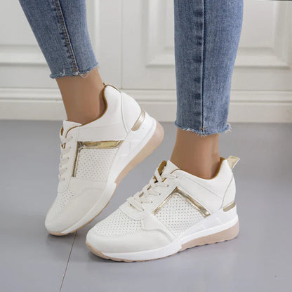 Damen Orthopädische Sneaker mit Keilabsatz – Komfortable und Modische Freizeitschuhe